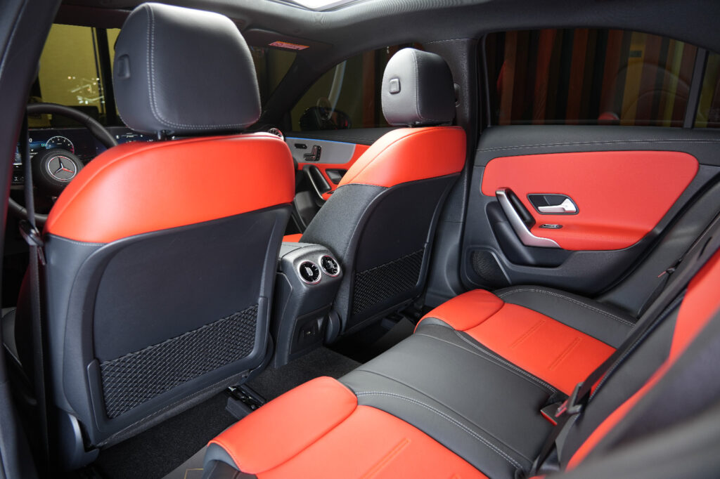 2025 Mercedes Benz A 200 Black Red