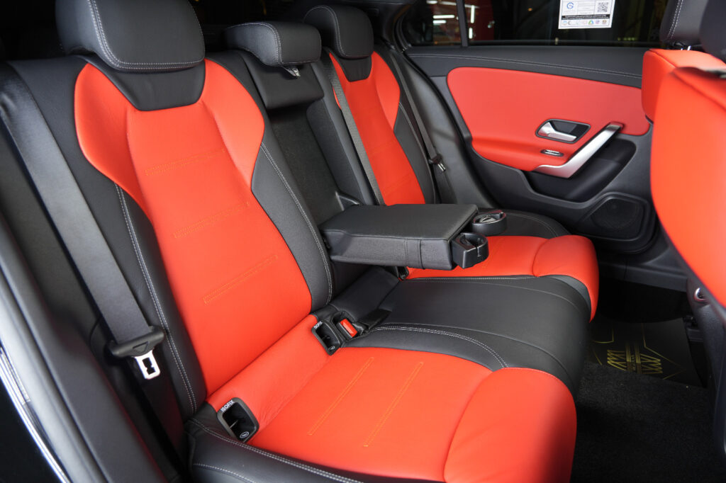 2025 Mercedes Benz A 200 Black Red