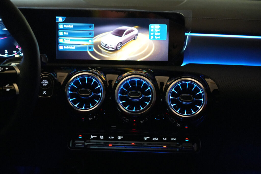 2025 Mercedes Benz A 200 Black Red