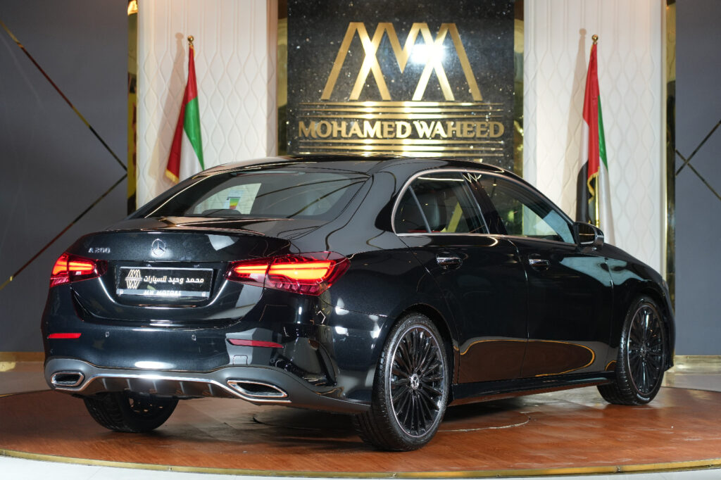 2025 Mercedes Benz A 200 Black Red