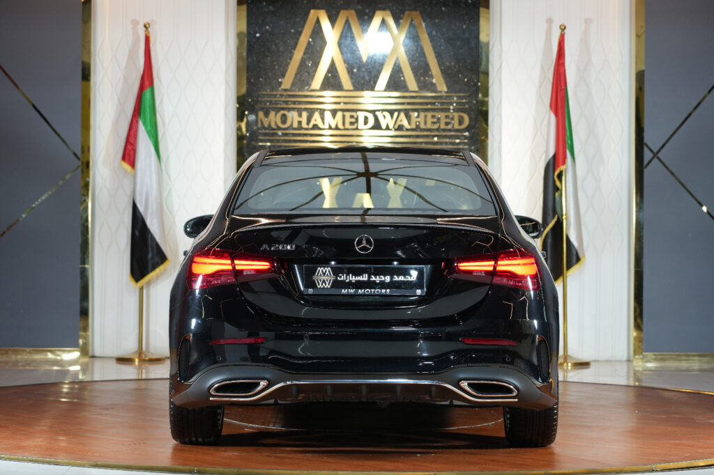 2025 Mercedes Benz A 200 Black Red