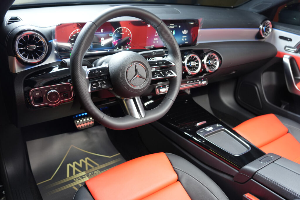 2025 Mercedes Benz A 200 Black Red