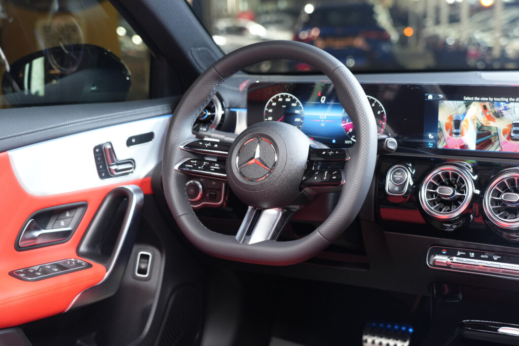 2025 Mercedes Benz A 200 Black Red