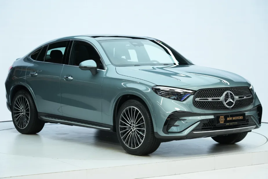 New 2026 Mercedes-Benz GLC 200 Coupe Verdi Tan