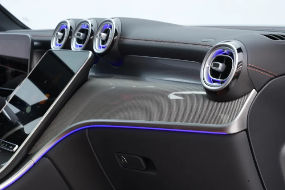 New 2026 Mercedes-Benz GLC 200 Coupe White Tan