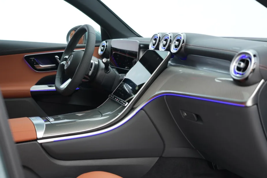 New 2026 Mercedes-Benz GLC 200 Coupe Verdi Tan