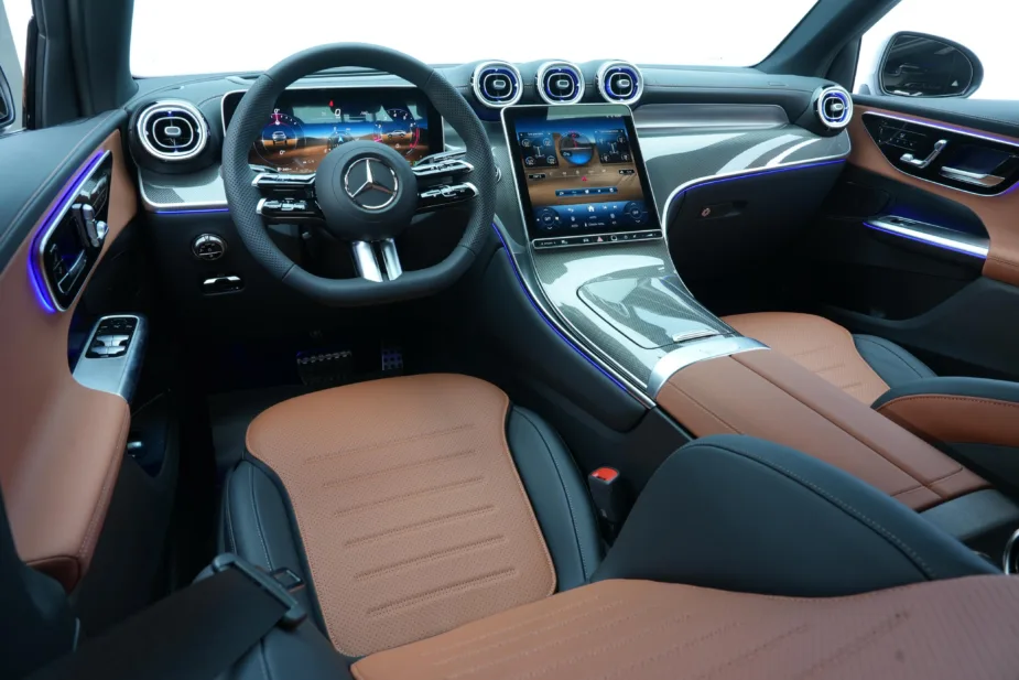 Mercedes-Benz 2026 GLC 200 Coupe Graphite Grey Tan