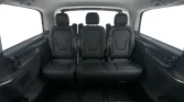 2026 Mercedes Benz V 300 Avantgarde Black Black Rear Seats - Last Row