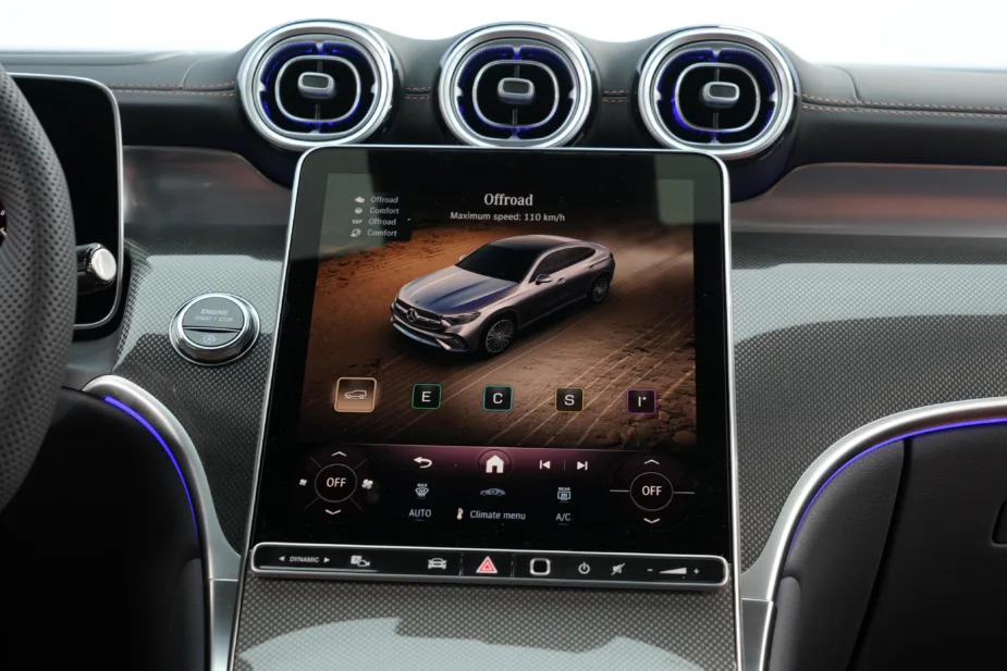 Mercedes-Benz 2026 GLC 200 Coupe Graphite Grey Tan