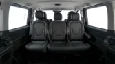2026 Mercedes Benz V 300 Avantgarde Black Black Rear Seats - First Row