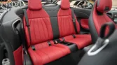 2026 Mercedes Benz CLE 200 Cabriolet Black Red Rear Seats