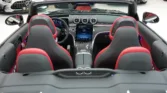 2026 Mercedes Benz CLE 200 Cabriolet Black Red Rear View Open