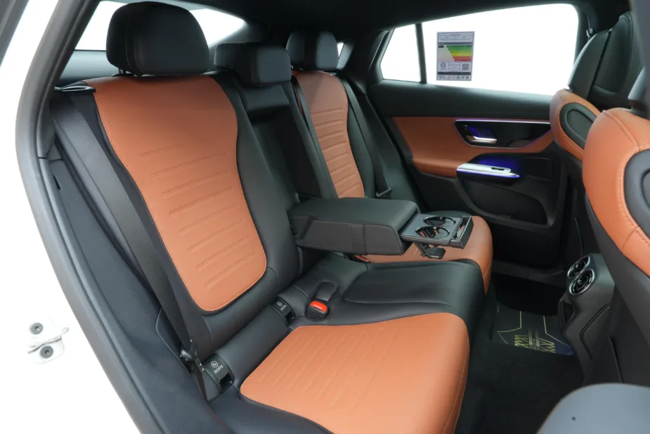 New 2026 Mercedes-Benz GLC 200 Coupe White Tan