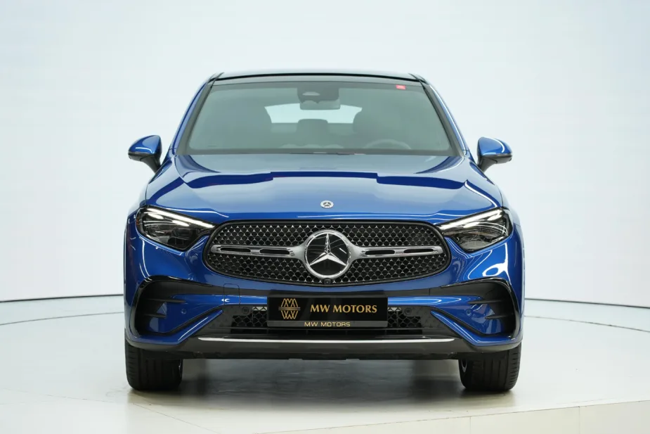 New 2026 Mercedes-Benz GLC 200 Coupe Blue Black
