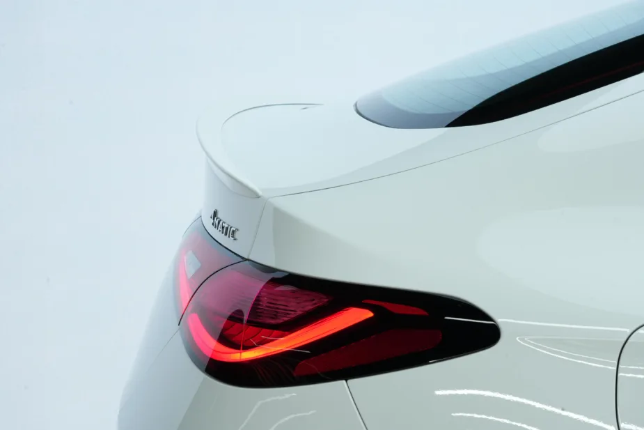 New 2026 Mercedes-Benz GLC 200 Coupe White Tan