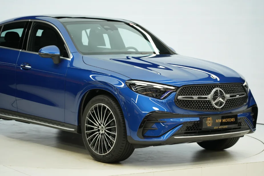 New 2026 Mercedes-Benz GLC 200 Coupe Blue Black