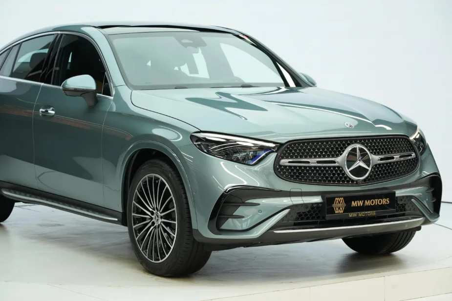 New 2026 Mercedes-Benz GLC 200 Coupe Verdi Tan