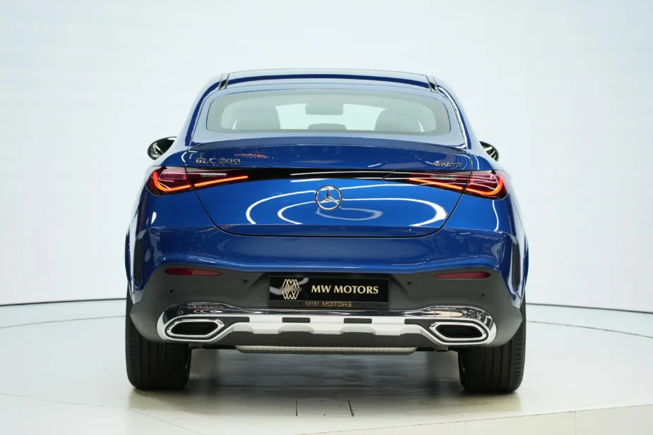 New 2026 Mercedes-Benz GLC 200 Coupe Blue Black