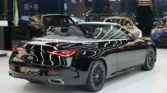 2026 Mercedes Benz CLE 200 Cabriolet Black Red Rear View
