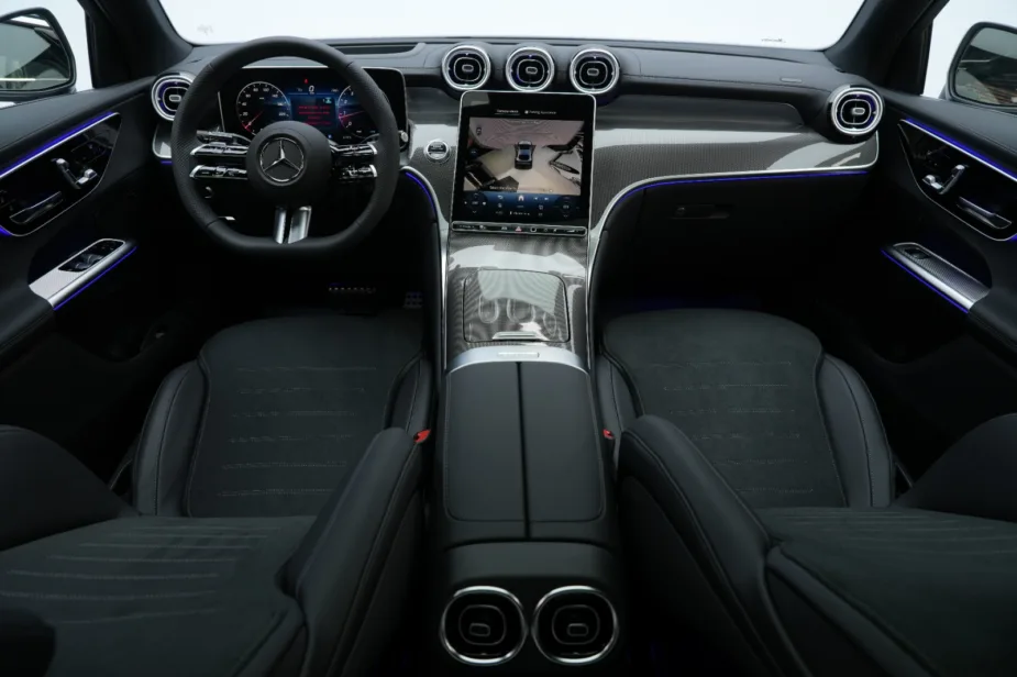 New 2026 Mercedes-Benz GLC 200 Coupe Blue Black