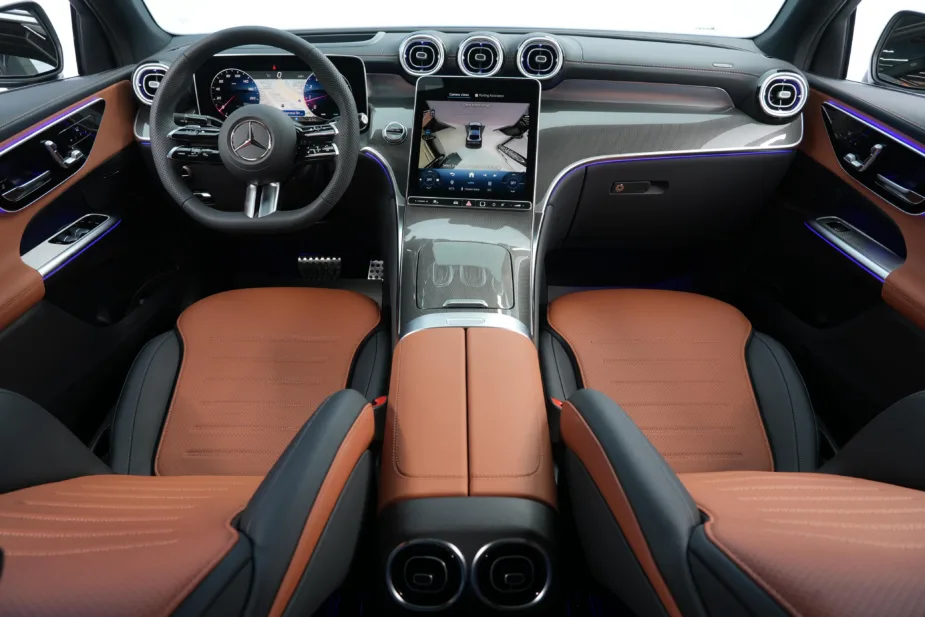 Mercedes-Benz 2026 GLC 200 Coupe Graphite Grey Tan