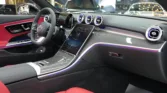 2026 Mercedes Benz CLE 200 Cabriolet Black Red Rear Front Seats