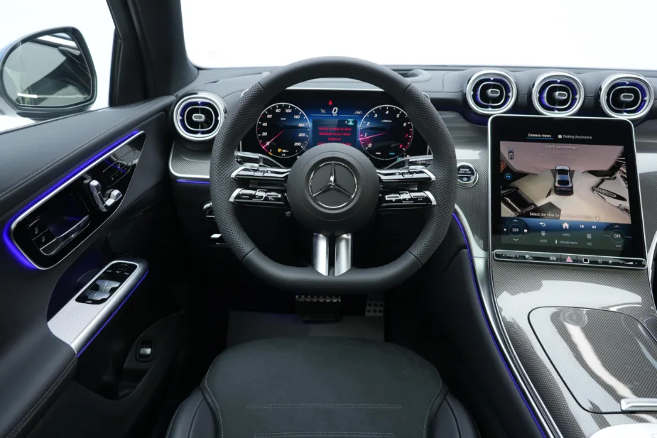 New 2026 Mercedes-Benz GLC 200 Coupe Blue Black