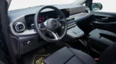 2026 Mercedes Benz V 300 Avantgarde Black Black Front Seats