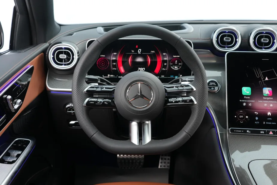 Mercedes-Benz 2026 GLC 200 Coupe Graphite Grey Tan