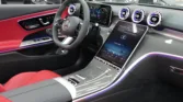 2026 Mercedes Benz CLE 200 Cabriolet Black Red Rear Front Seats
