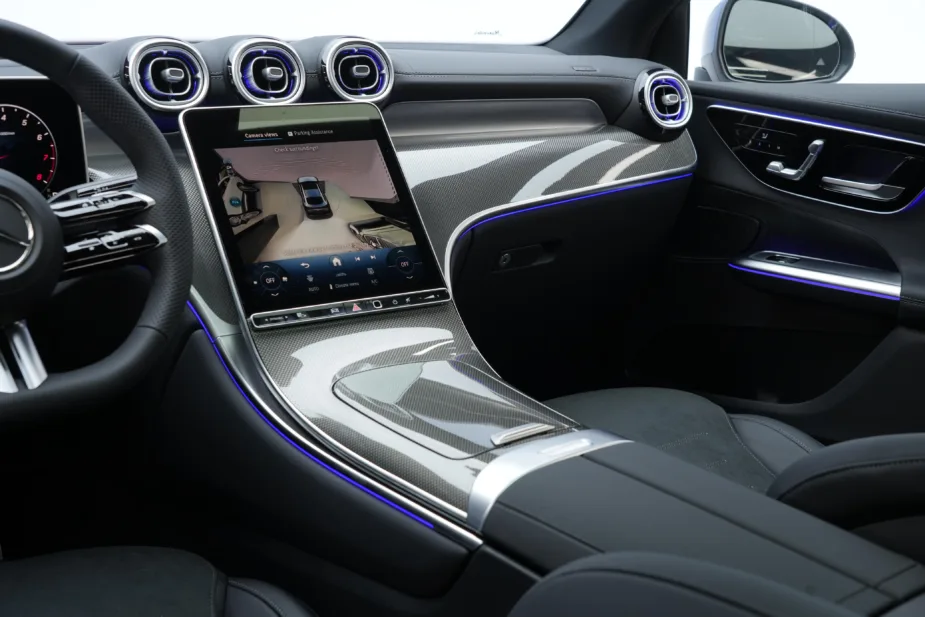 New 2026 Mercedes-Benz GLC 200 Coupe Blue Black