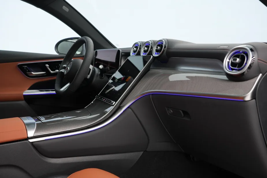 Mercedes-Benz 2026 GLC 200 Coupe Graphite Grey Tan