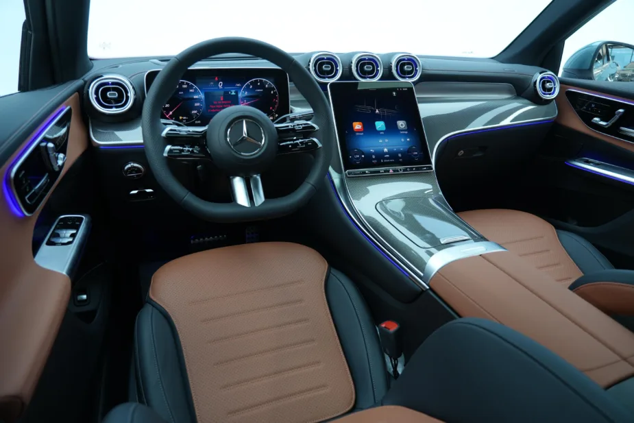 New 2026 Mercedes-Benz GLC 200 Coupe Verdi Tan