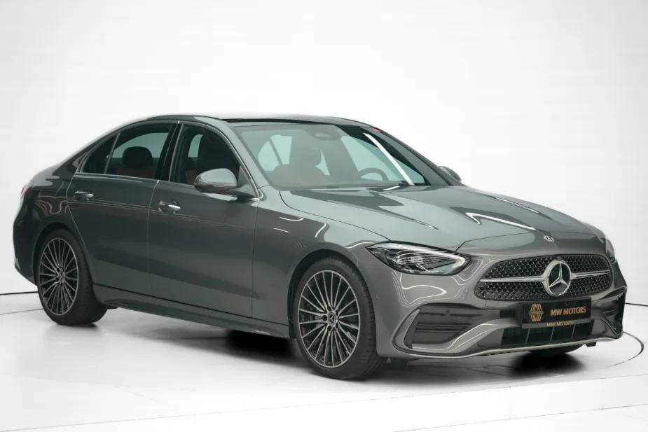 2026 Mercedes-Benz C 200 Selenitee Grey Tan