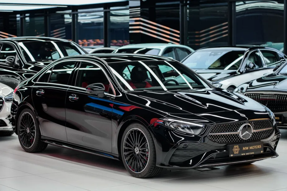 New 2026 Mercedes-Benz A 200 - Black Red