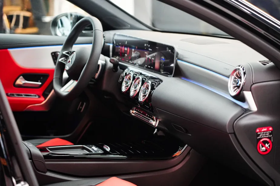 New 2026 Mercedes-Benz A 200 - Black Red