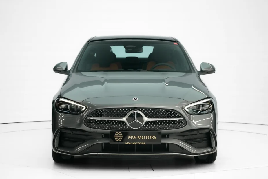 2026 Mercedes-Benz C 200 Selenitee Grey Tan