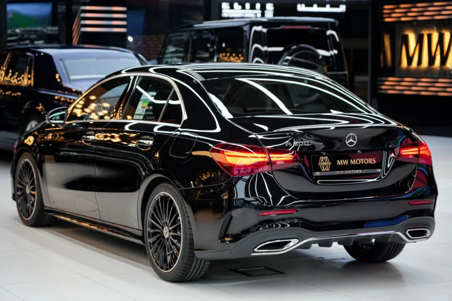 New 2026 Mercedes-Benz A 200 - Black Red