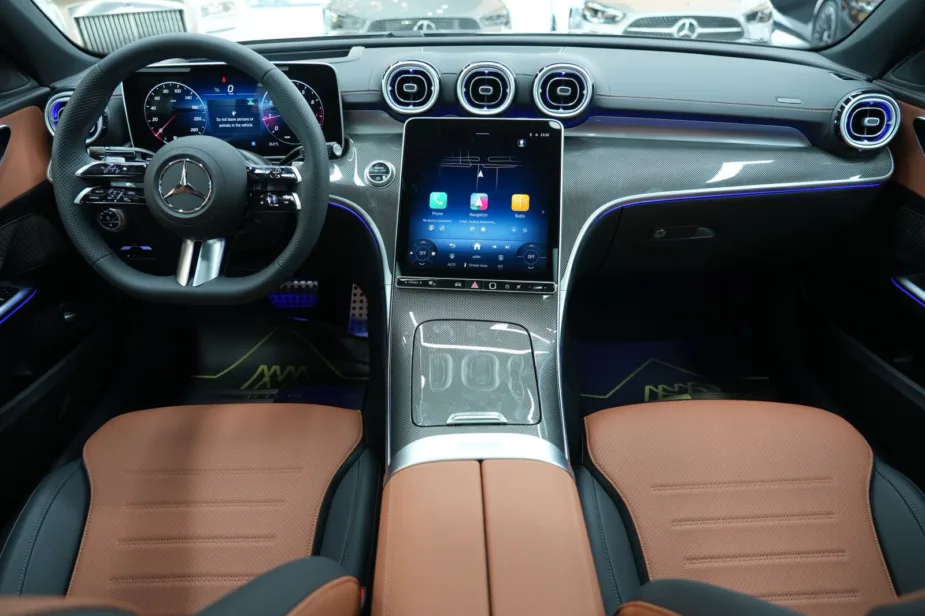 2026 Mercedes C 200 Black Tan