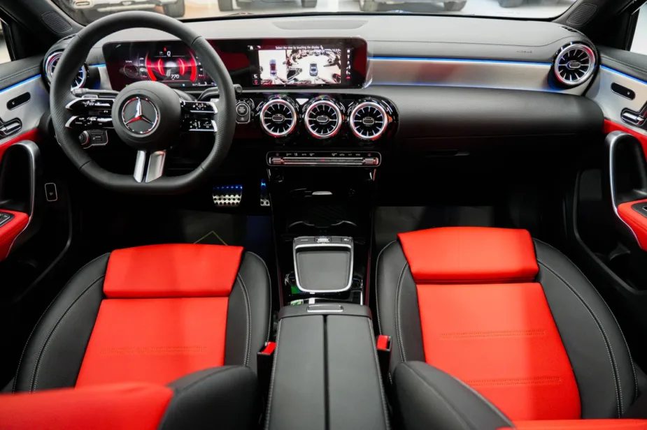 New 2026 Mercedes-Benz A 200 - Black Red