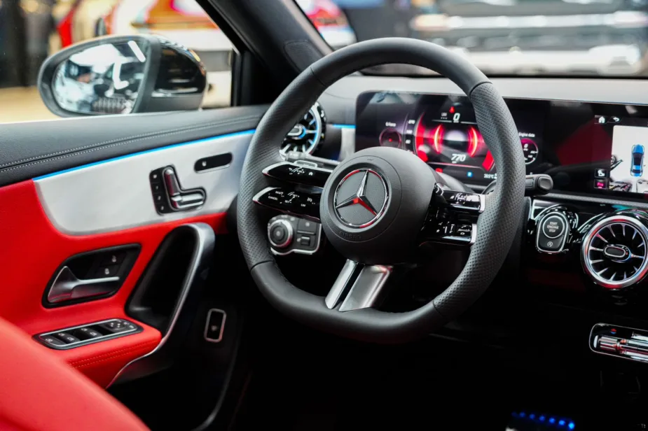 New 2026 Mercedes-Benz A 200 - Black Red