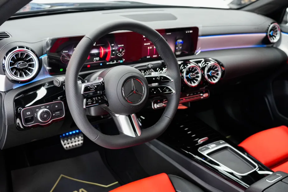 New 2026 Mercedes-Benz A 200 - Black Red