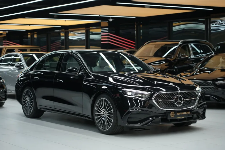 2026 Mercedes Benz E 300 Front Angle View Right