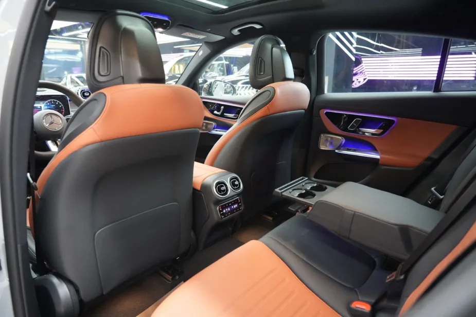 glc 200 coupe 2026 rear seats