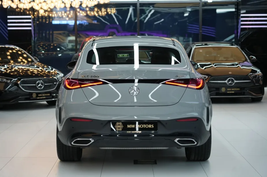 glc 200 coupe 2026 rear view
